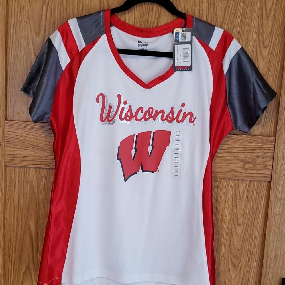 Wisconsin Badgers Short Sleeve Jersey
